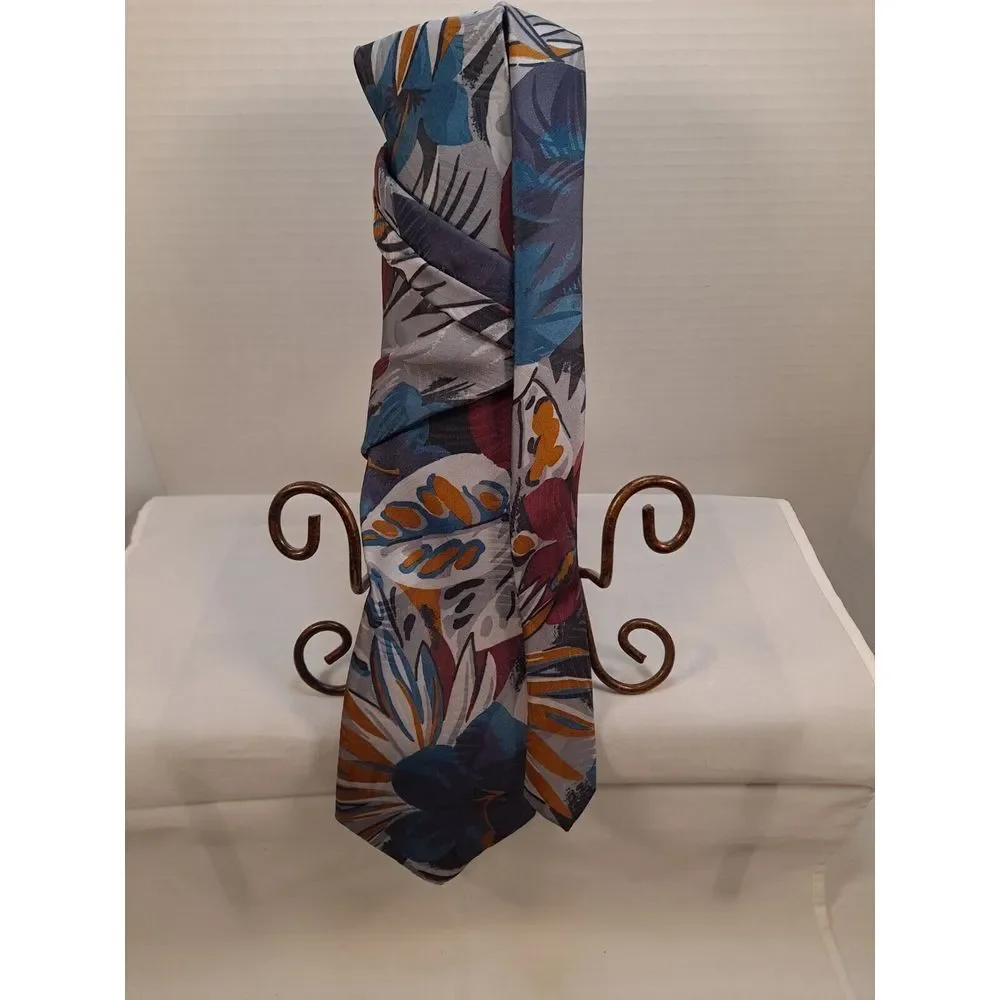 Don Loper of‎ Beverly Hills- Floral Pattern-Multicolor Tie